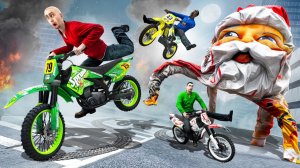 ПОБЕГ НА БАЙКАХ ОТ ГУГУ ГАГИ! УГАР И БЕЗУМИЕ В Garry`s Mod