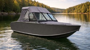 Тенты на лодку GOONCH 420 Fish от компании Лодка 44