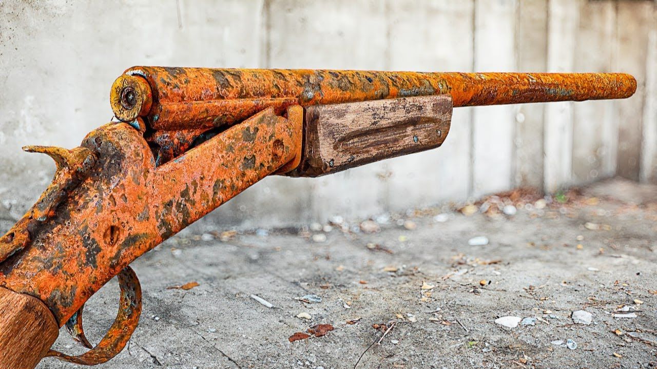 Охотничья винтовка | Реставрация старой ИЖ-5