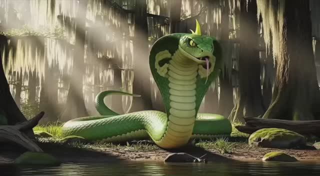 Мультфильм. Цыпленок с момента, как он был в яйце, попал в семью крокодилов. смотреть онлайн