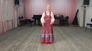 Болдырева Мария - "Земляничка моя ягодка", свадебная песня Костромской области.