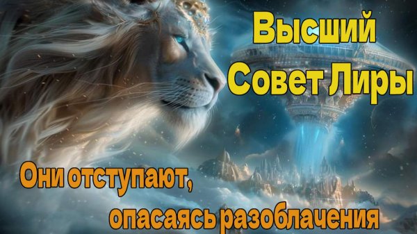 Они отступают, опасаясь разоблачения ~ Высший Совет Лиры ~
