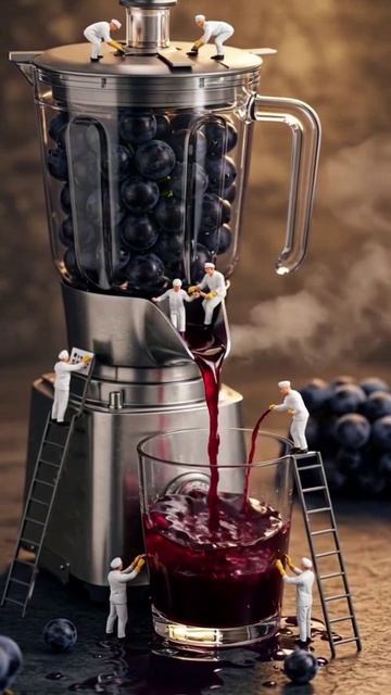 Приготовление соков из фруктов