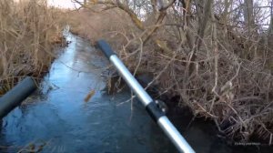 Сплавы по рекам. 1 сезон. 3 серия. (На лодках по микроречке Домашка со спиннингами в ноябре)