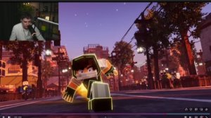 Глент смотрит клип Домера