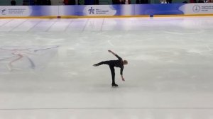 Матвей Ветлугин. Короткая программа 14.02.26.  на Чемпионате Санкт-Петербурга по фигурному катанию