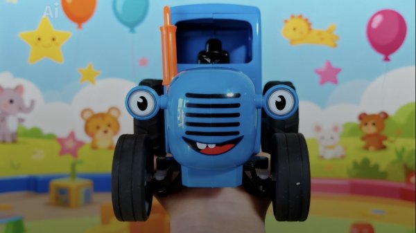 Синие тракторы. Обзор мультяшных тракторов Серёжи