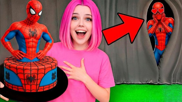 никогда не ешь торты СУПЕРГЕРОЕВ В 3:00 ночи!