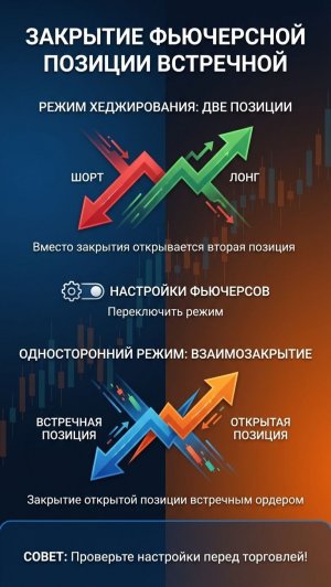 Односторонний VS Двусторонний режимы позиции на фьючерсах | Ловушка режима хеджирования