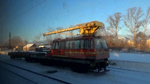 Отправление со станции Новки на пригородном ЭД9Э-0229 "Гороховец-Владимир"