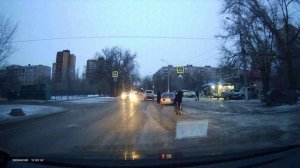 В один из зимних дней по дорогам Волгограда и Волжского без редактирования