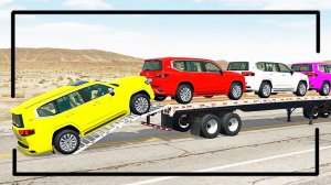 Мультики для детей. Желтый гелик и внедорожники на испытаниях. Смотреть мультики для малышей.