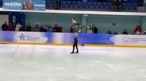 Короткая программа Александра Бойкова и Дмитрий Козловский на Чемпионате Санкт-Петербурга 2026
