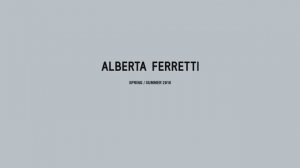 Показ женской коллекции Alberta Ferretti весна-лето 2018