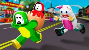 Джей-Джей превратился в яйцо в пасхальный день! Анимация