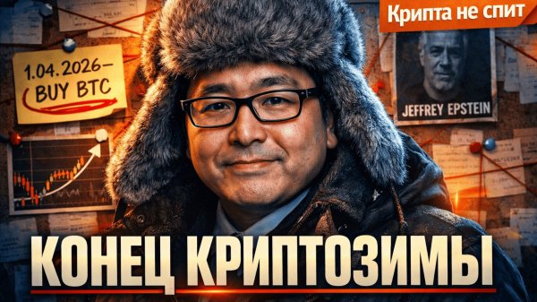 КОНЕЦ ПАДЕНИЯ В АПРЕЛЕ: Что знает Том Ли? БИТКОИН и Эпштейн: как связаны? | Крипта не спит 17.02.26
