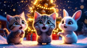 ЧТО ПРОИЗОШЛО В 00:00? 🎅😳 КОТЫ В ШОКЕ