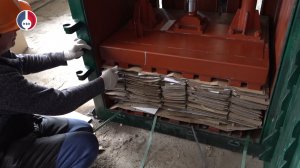 На предприятии «Экополигон-Н» выпущена первая партия брикетов из вторсырья для  переработки