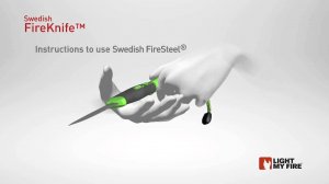 Нож для выживания Swedish FireKnife® с огнивом