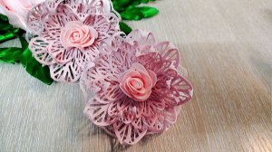 МК. Ажурные бантики из фомирана 1мм. на любой праздник