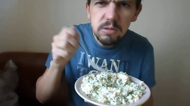 ОБЖОР РЫБНЫЙ САЛАТ С РИСОМ И КУКУРУЗОЙ