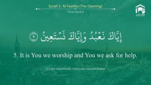 1.Surah "Al-Fatiha"