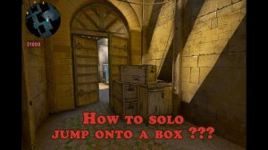 How to solo jump onto a box ?