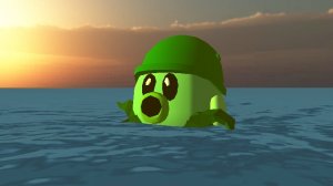 Как сделать скин Море Гриба из Растения против зомби в чикен ган