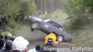 Интересное видео ЖЁСТКИЕ аварии Ралли
