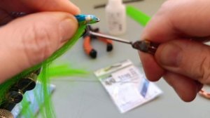 Стример на офсетном крючке