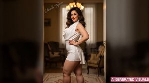 Natural Older Women Over 45 - Perfect Solid Color Draped Neck Mini Dresses for Older Women