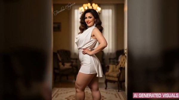 Natural Older Women Over 45 - Perfect Solid Color Draped Neck Mini Dresses for Older Women