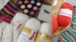 ВЯЗАЛЬНЫЙ ВЛОГ 02/26. OZON потерял посылки.  Сток из Бамбина Шоп.  Носочные процессы.