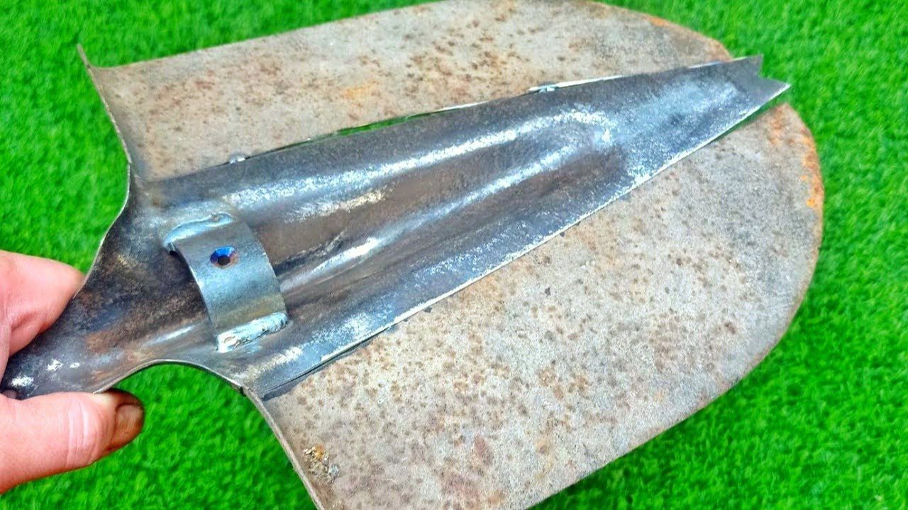 Никогда не выбрасывай старую лопату , а сделай из нее полезную самоделку