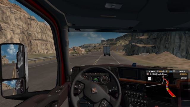 41) American Truck Simulator Автомобили (7т) (1236ми) 923ми - 194ми Даллес (OR) - Альбукерке (NM)