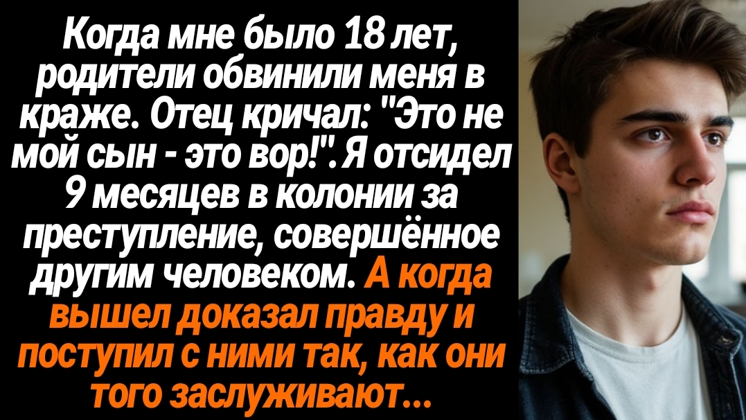 Жизненные Истории/Когда мне было 18 лет, родители обвинили меня в краже. Отец кричал: "Это не мой сы смотреть онлайн