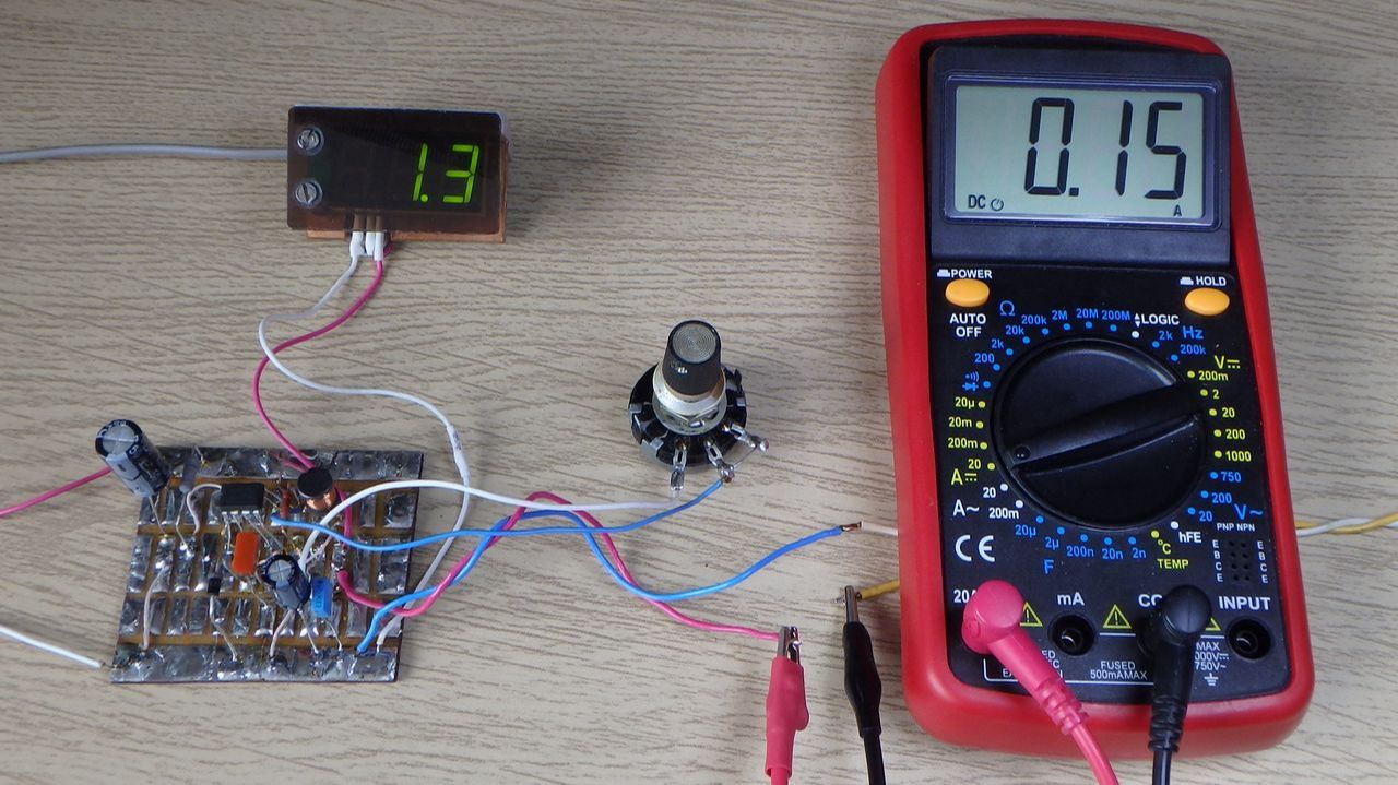 Регулируемый стабилизатор напряжения на MC34063.