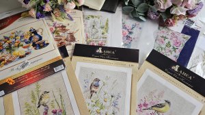 Вышивка. Миксую в ожиданиии Весны.