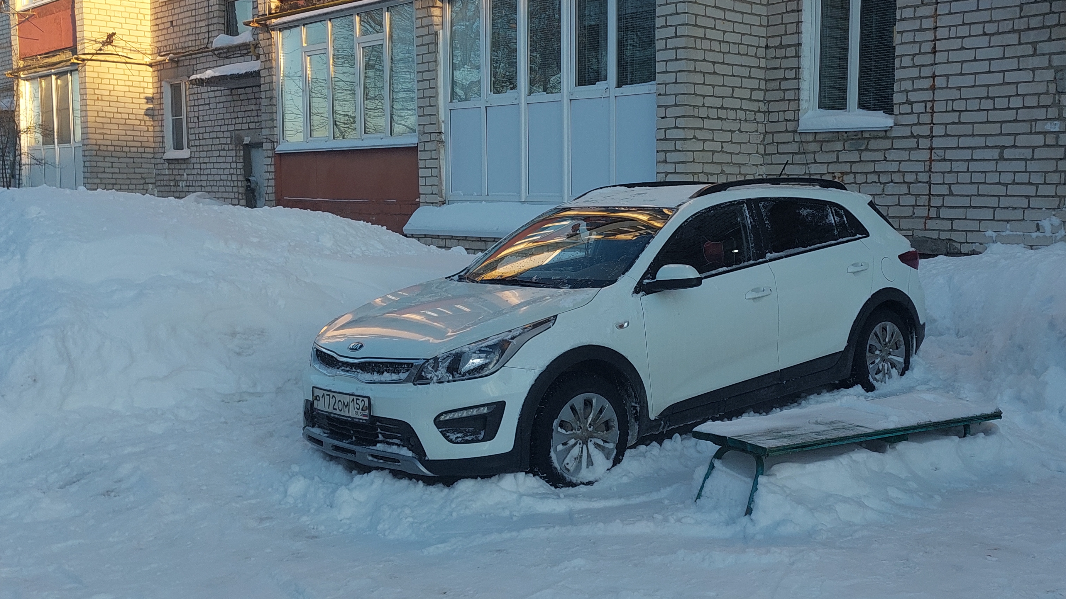 Снова снегопад и мороз - 20