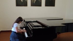 Гладышева Кира. Е.Косилова. Характерный этюд h moll