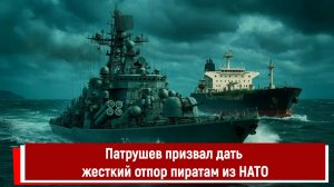 Патрушев призвал дать жесткий отпор пиратам из НАТО