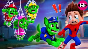 Щенячий патруль и Маршалл. Залипательное видео. Мультфильм для детей и малышей. Анимация 246