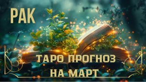 РАК ♋️ ТАРО ПРОГНОЗ НА МАРТ 2026 г от Натали Эллиф
