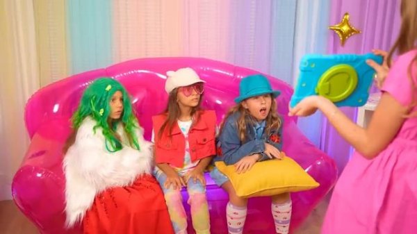 Nastya and Barbie fashion show