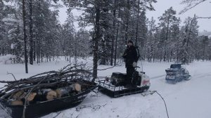 ЗИМНЯЯ РЫБАЛКА С НОЧЕВКОЙ НА ТАЁЖНОЙ РЕКЕ.