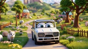 Зимние машинки мультик