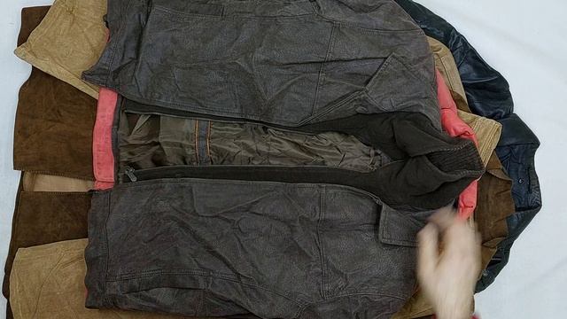 Микс из кожи винтаж  секонд оптом 1 пак