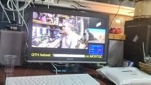 Телеконференция с RA9CUA через спутник QO-100