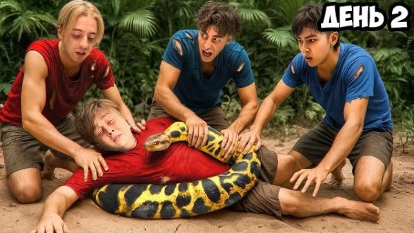 Егор Шкред - Остались НАВСЕГДА на НЕОБИТАЕМОМ ОСТРОВЕ❗❗❗ ДЕНЬ 2