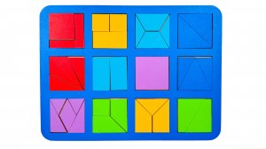 Учим Цвета и Названия Геометрических Фигур